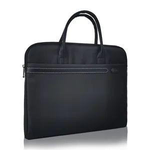Herren Damen Business Aktentasche Laptoptasche Wasserdicht Stoff Handtasche Büro Dokumententasche Pendler Schultertasche