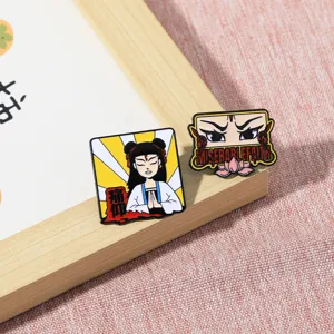 Rock band enamel pin set, creative metal brooch badge for clothes, bags and stylish accessories.