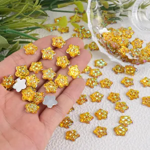 Strass brillants en forme d'étoile cristaux scintillants pour nail art coque de téléphone DIY
