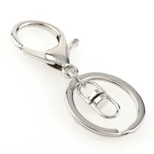 Metal lobster clasp keychain swivel snap hook for DIY jewelry making craft accessories