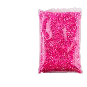 Grande confezione di strass in resina jelly retro piatto AB diamanti cristalli per nail art
