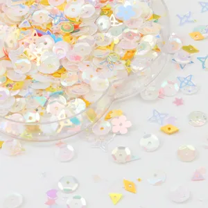 Iridizouses miktes poulies gia nail art kai gemisma slime lampera asteria DIY