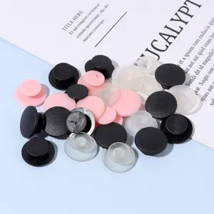 50pcs dijes y botones para zapatos de plástico colores variados accesorios para bricolaje