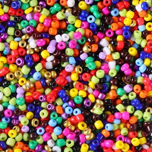 Kleurrijke 2mm glasrocailles kralen mix voor DIY handgemaakte sieraden maken kettingen