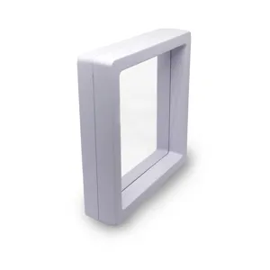 PE film floating display box for jewelry necklace bracelet packaging transparent storage case details