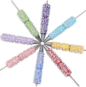 Bunte DIY Diamant Malerei Stift handgemachte Strass Perle Stift glitzernde Schreibwaren