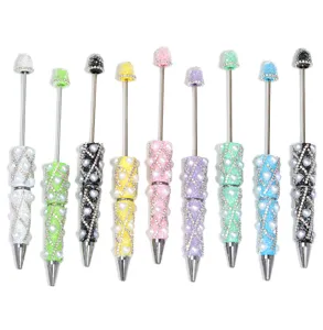 DIY Strass Perlen Kugelschreiber Set, bunte glitzernde Neuheit Schreibwaren Geschenke.