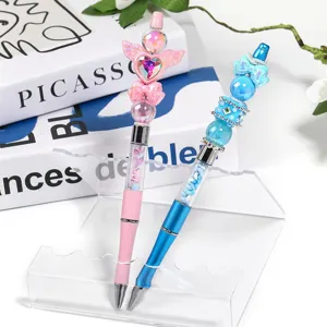 DIY Stilos me Chantes Akriliko Kristallou Anaplirisimos gia Grafeio kai Omorfo Doro