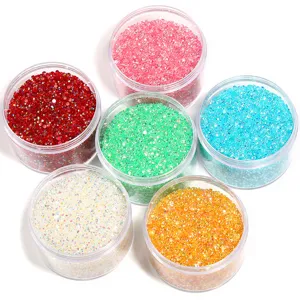 Colorful resin flatback rhinestones boxed nail art micro diamonds DIY crystal accessories