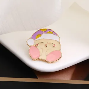 Weihnachten Baby Emaillierung Brosche Anstecknadel süße Metall Abzeichen Zubehör Dekoration.