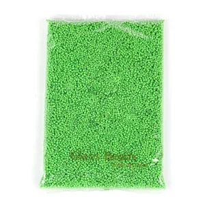 Χονδρική πράσινες γυάλινες χάντρες 3mm για DIY κοσμήματα, βραχιόλια και αξεσουάρ.
