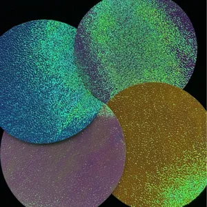 Papier d'Art Holographique Texture de Poire Double Paillettes Papier Spécial Feuille de Base Pour Badge Bricolage Artisanat Fait Main Matériel d'Emballage Cadeau