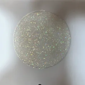 Iridescent Glitter Art Paper Holographic Badge Base Liner For Button Pin DIY Craft Scrapbooking Decorative Paper