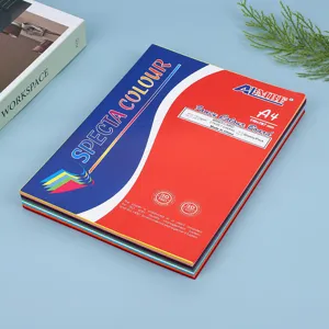 A4 color cardstock heavy paper set for kids craft art school DIY projects colorful cardboard.