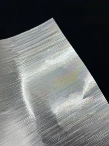 128g laser holographic card paper, double flash badge backing special paper, shiny detail.