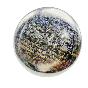 Round holographic badge pin anime collectible glitter can badge for fans and merchandise