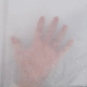 Detail view of 40g translucent white tissue paper for gift wrapping, flowers and shoe packing.