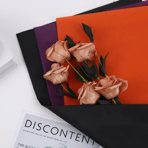 Colorful tissue paper gift wrapping paper for flower bouquets and apparel packaging boxes.