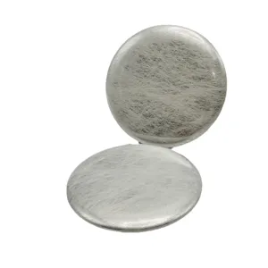 Round badge glitter film silk texture iridescent protective cover for anime merch DIY crafts