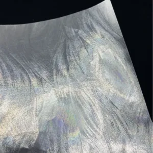 Holographic cardstock 128g laser special paper craft paper for DIY badges and art projects.