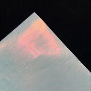 128g iridescent silk special paper for badge backing, glossy handmade craft paper packaging.