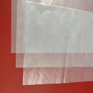 Food Grade White Wax Paper Translucent Wrapping Paper 22g Moisture Proof Glassine Paper For Food Packaging Clothing Lining