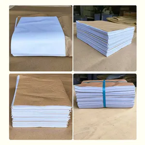 Food grade white glassine wax paper translucent release paper for commercial food packaging