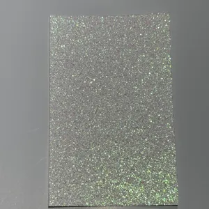 Holographic glitter cardstock specialty paper for badge backing and DIY crafts shiny look.