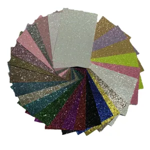 Glitter badge backing paper sparkling cardstock craft special paper multicolor set