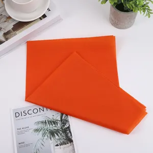 Orange tissue paper gift wrapping paper for shoes boxes clothing and floral packaging.