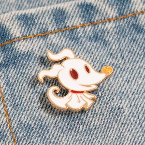 Spilla in Smalto Lega Fantasma Cartone Animato Halloween Distintivo Carino Zucca Spilla Metallo Accessori Giacca Denim per Bambini Donna Uomo Regalo