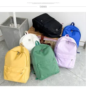 Zaino casual multicolore grande capacità, borsa da viaggio per studenti e uso quotidiano.