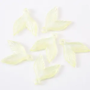 Mermaid tail acrylic charms pendants for DIY jewelry crafting handmade bracelets keychains.