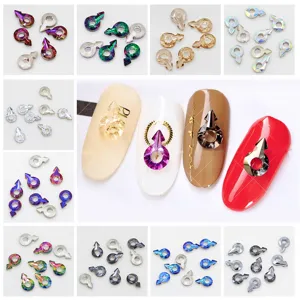 Glas Kristall Nagelkunst Strasssteine Pfeilform Schillernd Maniküre DIY Dekorative Edelsteine Nagelzubehör