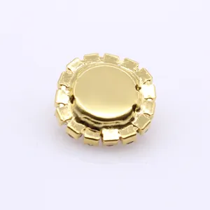 Goldenes Metall Kralle Strass Fassung Basis DIY Schmuck Handgemachte Haar Zubehör Material