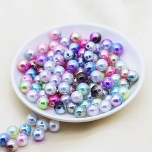 Perle di Imitazione ABS Perle Sfuse Sfumate Accessori per Nail Art Artigianato Creazione di Gioielli