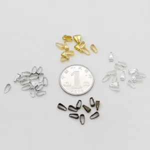 Metall Anhänger Klemmen für DIY Schmuckherstellung, sortierte Farben Hauptansicht.