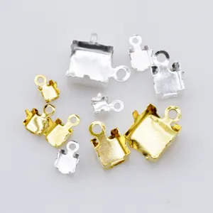 DIY Jewelry Findings Claw Chain Connectors Metal Alloy Gold Silver KC Gold Components For Handmade Bracelet Necklace Craft