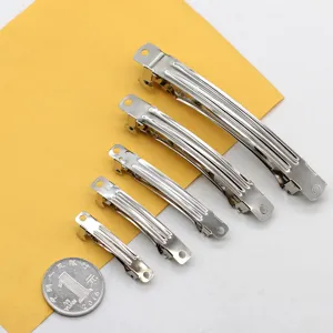 Metall Haarklammern Federklammern Rohlinge Set für DIY handgemachte Haarschmuck Zubehör