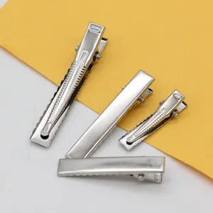 Verschiedene Groessen Metall Krokodilklammern Entenschnabelklammern DIY Haarschmuck Set