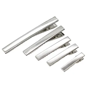 Metall Krokodil Haarklammern Set, verschiedene Größen für DIY Schleifen Zubehör.