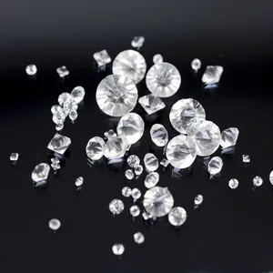 Strass sfusi a doppia punta diamanti in vetro trasparente pietre preziose per decorare.