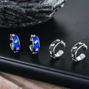 Unisex Minimalistischer Kupfer Ohrklemmen U-Förmig Öltropfen Strass Knorpel Ohrclip Mode Alltag Schmuck