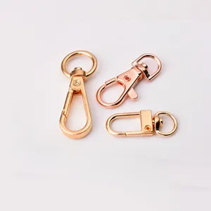 Mosquetones De Llavero De Metal De Aleación De Zinc Mosquetones De Langosta Perro Ganchos De Resorte Para Correas De Bolso Accesorios De Herrajes