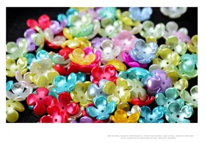 16mm 26mm bunte künstliche Blumenstücke DIY Handwerk Blumenstrauß Zubehör Pack