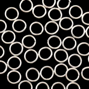 Massives Kupfer Gelötete Geschlossene Biegeringe DIY Schmuckherstellung Verbindungsringe Gold Silber Beschichtete Fundstücke
