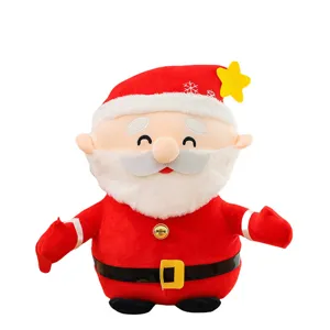 Süßer Weihnachts-Weihnachtsmann Plüschtier Puppe festliche Feiertagsdekoration Geschenk für Kinder