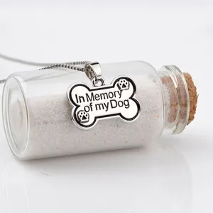 Legering Bot Hanger Ketting Hond Pootafdruk Best Friends Ketting Sieraden Cadeau Voor Huisdierenliefhebbers Unisex