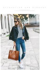 Large capacity shoulder tote bag stylish commuter handbag for women casual daily use