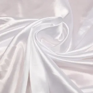 White silk satin square scarf elegant lightweight summer neckerchief women beach shawl new